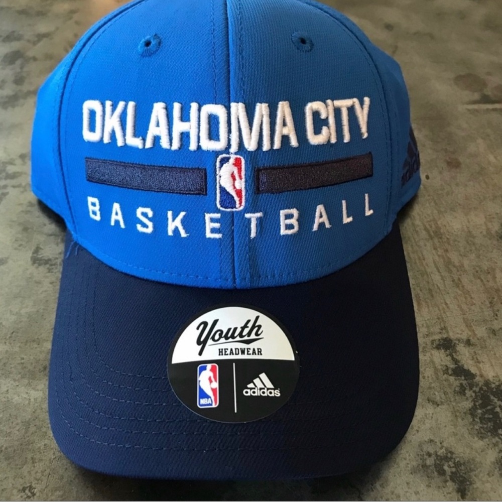 Oklahoma thunder youth basketball hat, new attacks